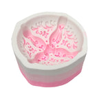 Molde Silicón 3D - Pan de Muerto diseño Talavera - 9.5 cm
