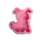 Molde Silicón 3D - Perro Día de Muertos  - 7.5 x 7 x 3 cm