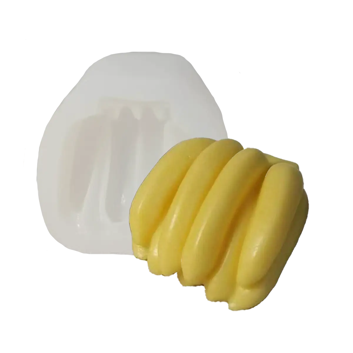 Molde Silicón 3D - Plátanos