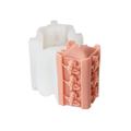 Molde Silicón 3D - Vela con angeles