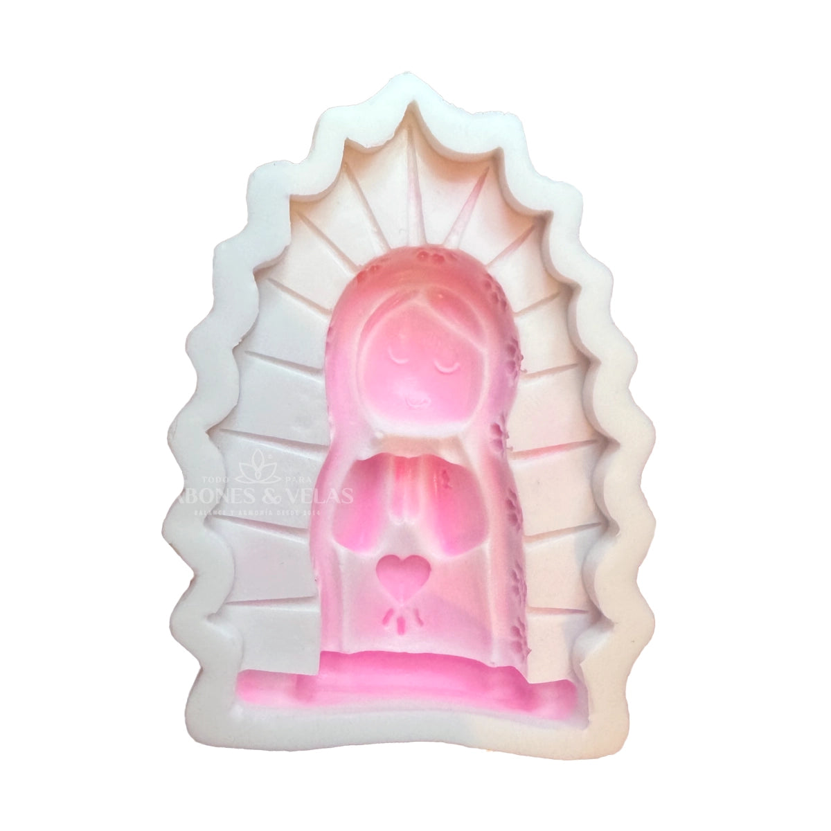 Molde Silicón Virgencita