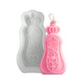 Molde Silicón - Virgencita con corona