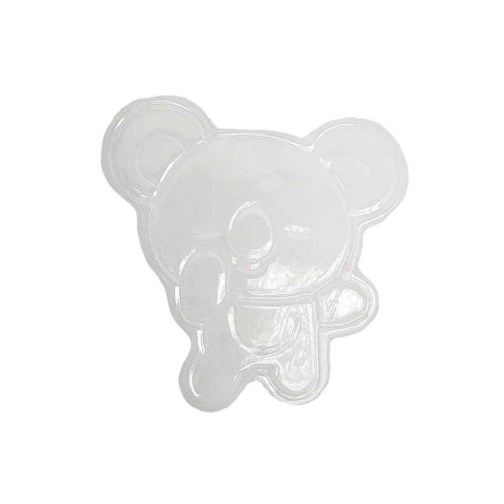Molde de plástico - 4 mascotas BTS y Line Friends