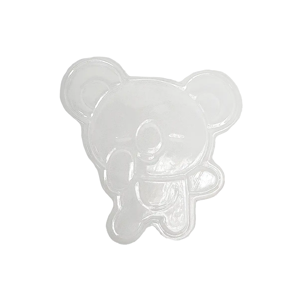 Molde de plástico - 4 mascotas BTS y Line Friends