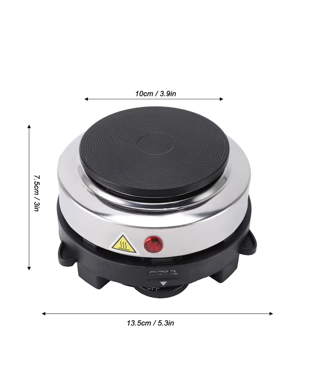 Parilla eléctrica de 500W