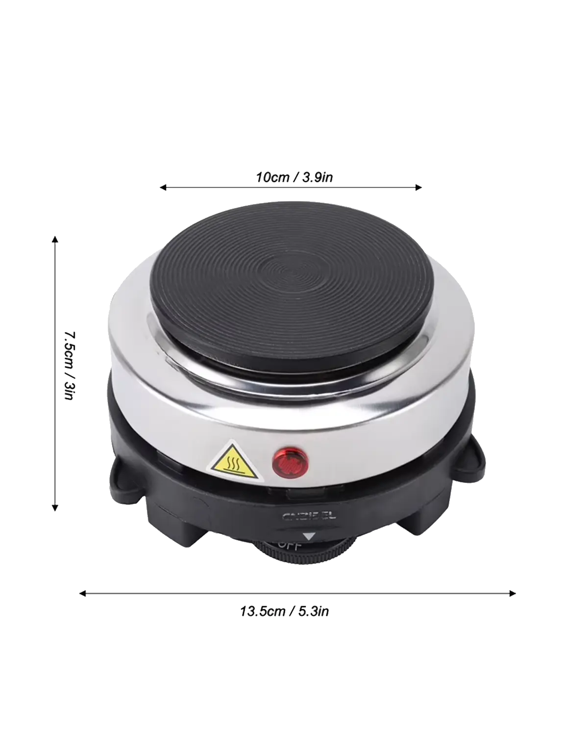 Parilla eléctrica de 500W